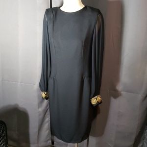 Ursula of Switzerland black dress sz 10